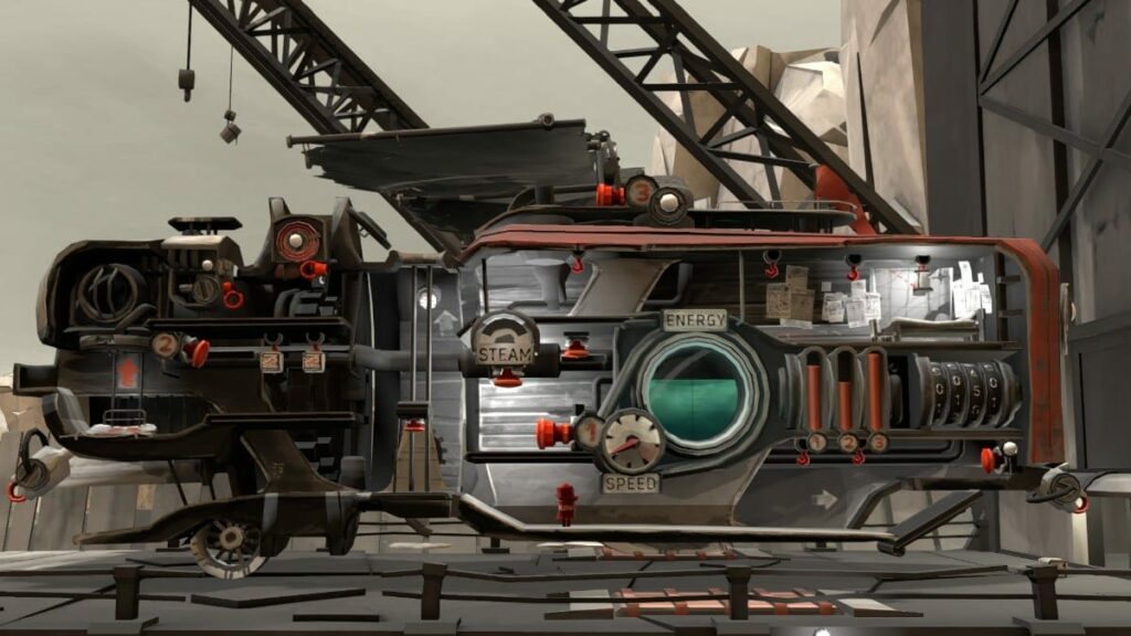 FAR: Lone Sails Steampunk Fahrzeug