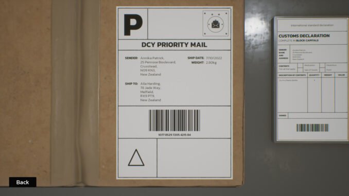 Parcel Simulator