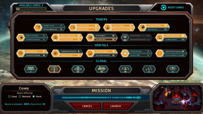 Siege of Centauri Tower Upgrades